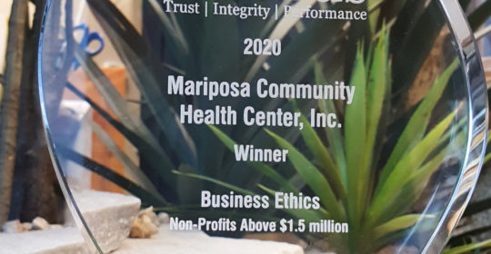 Mariposa named winner of 2020 BBB Torch Award for Business Ethics!